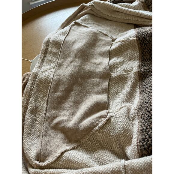 Free People | Pop That Collar Pullover Jumper Camel Color Size L - Picture 7 of 9